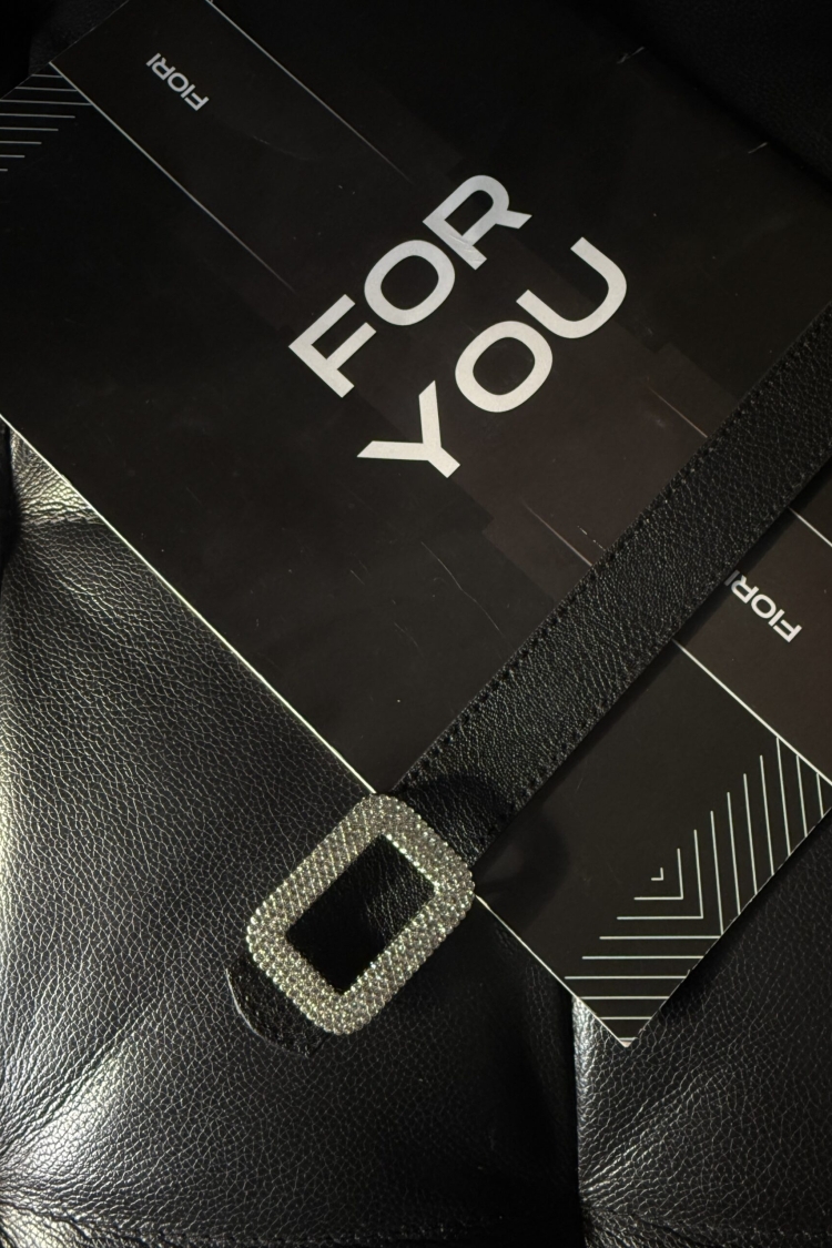 Women's Belt With Square Buckle - Brand: Fiori - Women & Kids, Baby Clothes Wholesale - TheBS Women