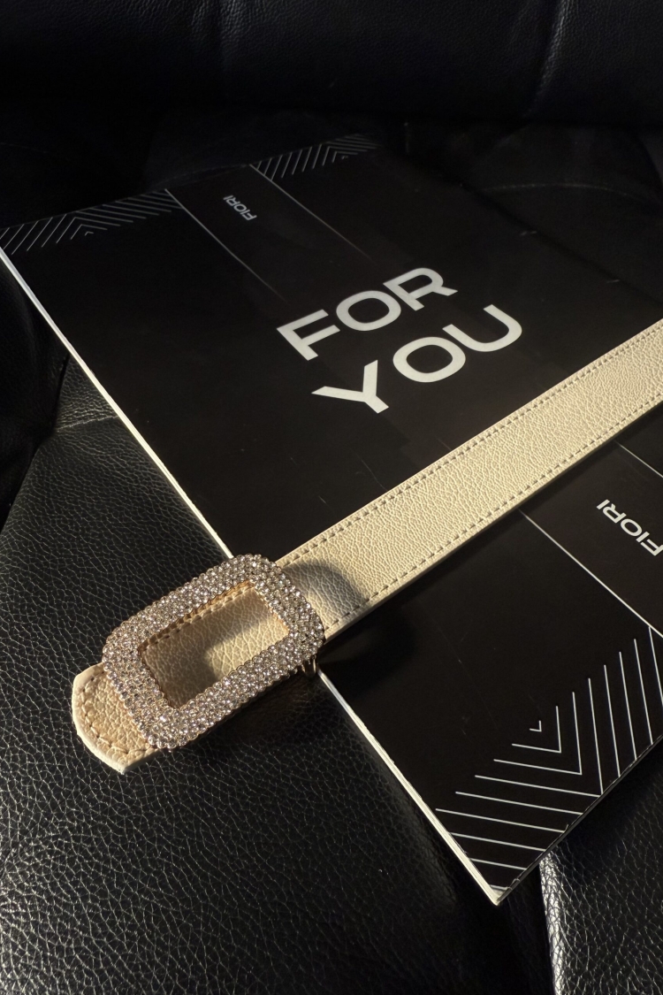 Women's Belt With Square Buckle - Brand: Fiori - Women & Kids, Baby Clothes Wholesale - TheBS Women