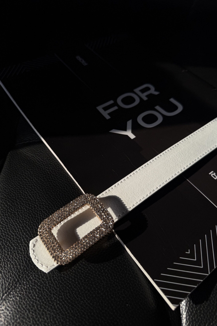 Women's Belt With Square Buckle - Brand: Fiori - Women & Kids, Baby Clothes Wholesale - TheBS Women