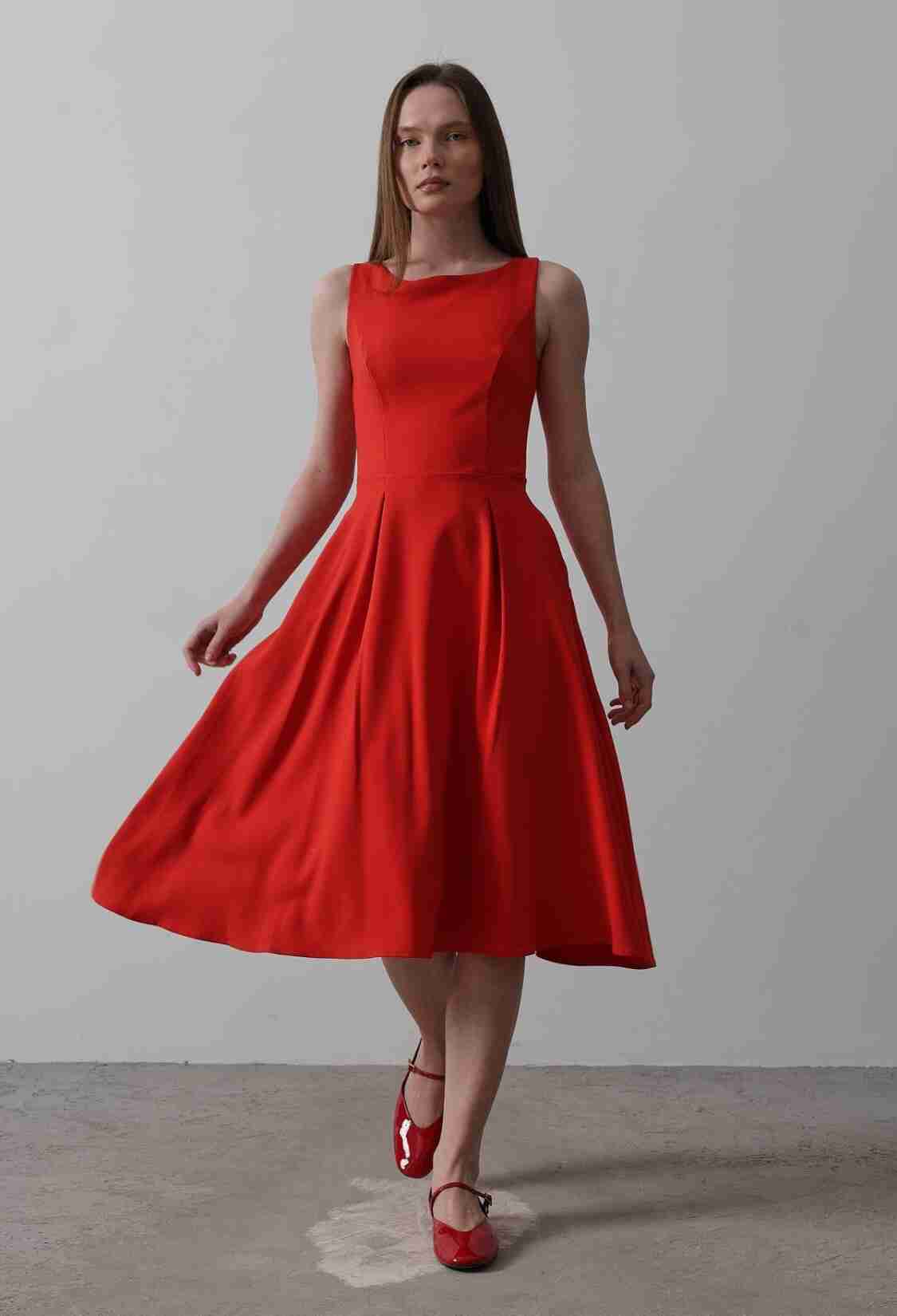Double Sleeveless Dress - Brand: Reyon - Women & Kids, Baby Clothes Wholesale - TheBS Women
