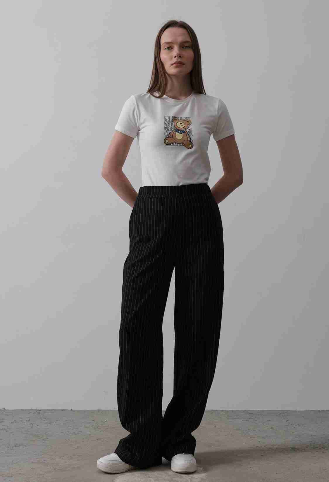 Half-Elastic Waist Palazzo Pants - Brand: Reyon - Women & Kids, Baby Clothes Wholesale - TheBS Women