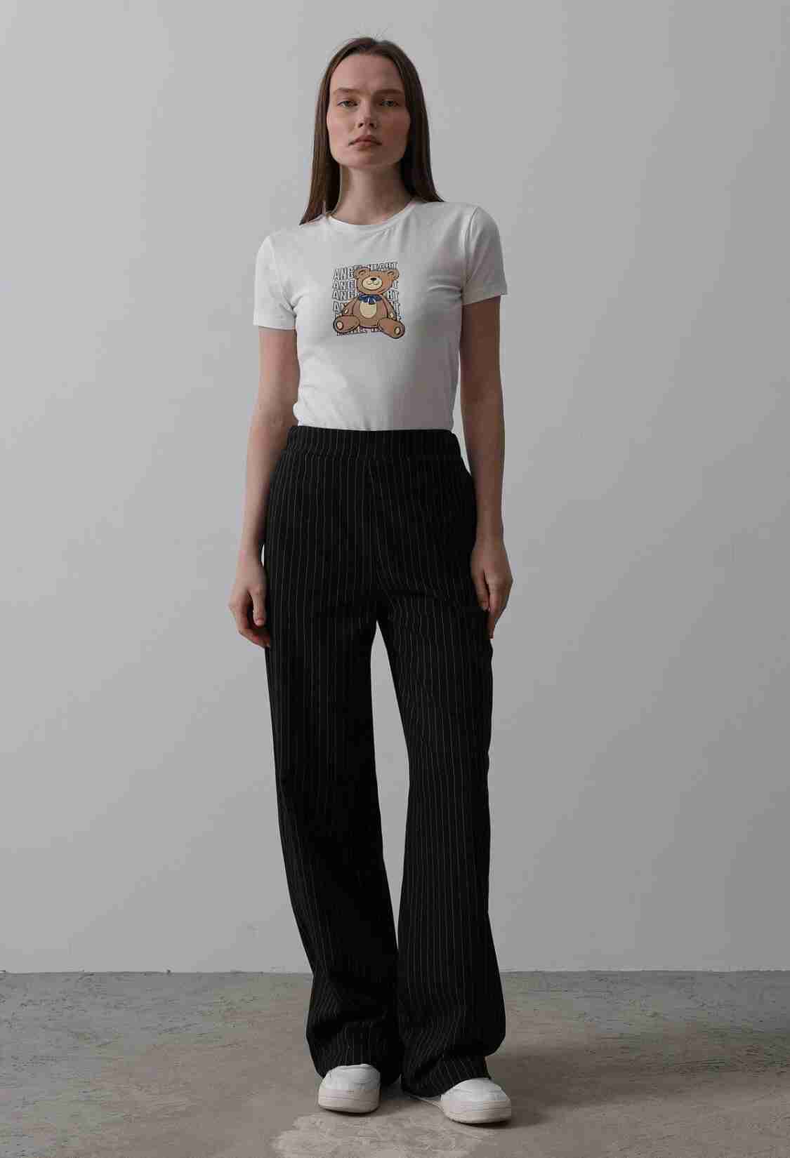 Half-Elastic Waist Palazzo Pants - Brand: Reyon - Women & Kids, Baby Clothes Wholesale - TheBS Women