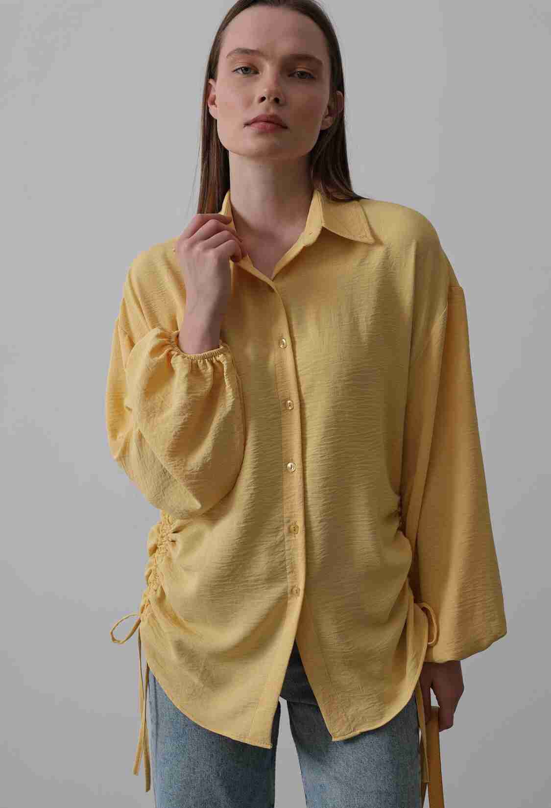 Biye Detailed Ayrobin Shirt - Brand: Reyon - Women & Kids, Baby Clothes Wholesale - TheBS Women