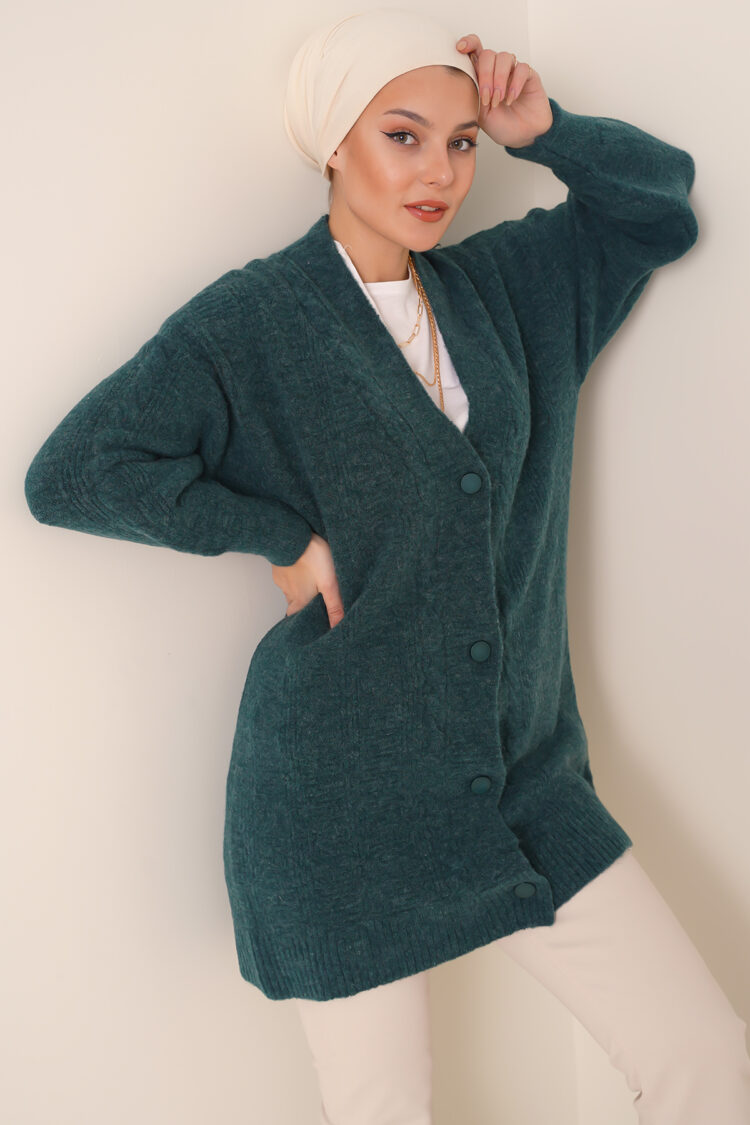 Hijab Knitwear Cardigan - Brand: Bigdart - Women & Kids, Baby Clothes Wholesale - TheBS Women