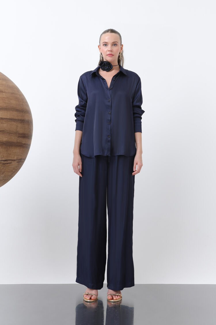 Women's Satin Tie Waist Pants - Brand: SOUL - Women & Kids, Baby Clothes Wholesale - TheBS Women