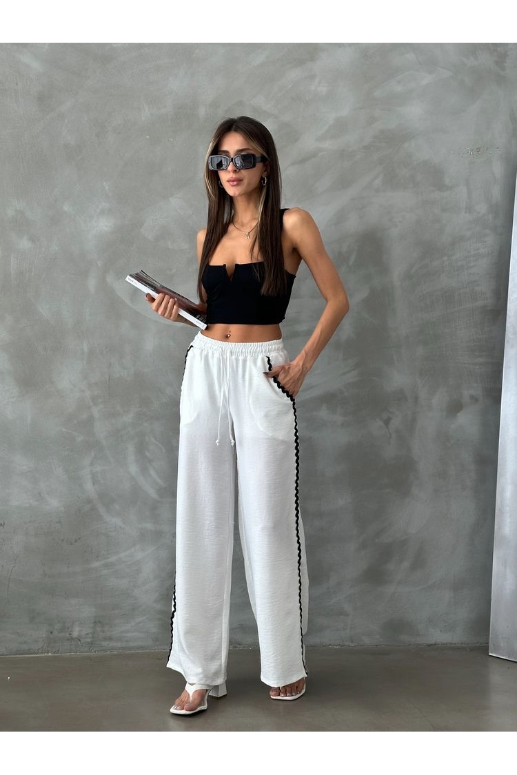 Waterstone Detailed Trousers - Brand: Topshow - Women & Kids, Baby Clothes Wholesale - TheBS Women