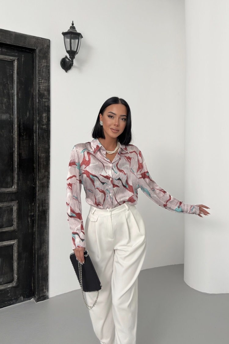 Seagull Pattern Shirt - Brand: My Fashion - Women & Kids, Baby Clothes Wholesale - TheBS Women