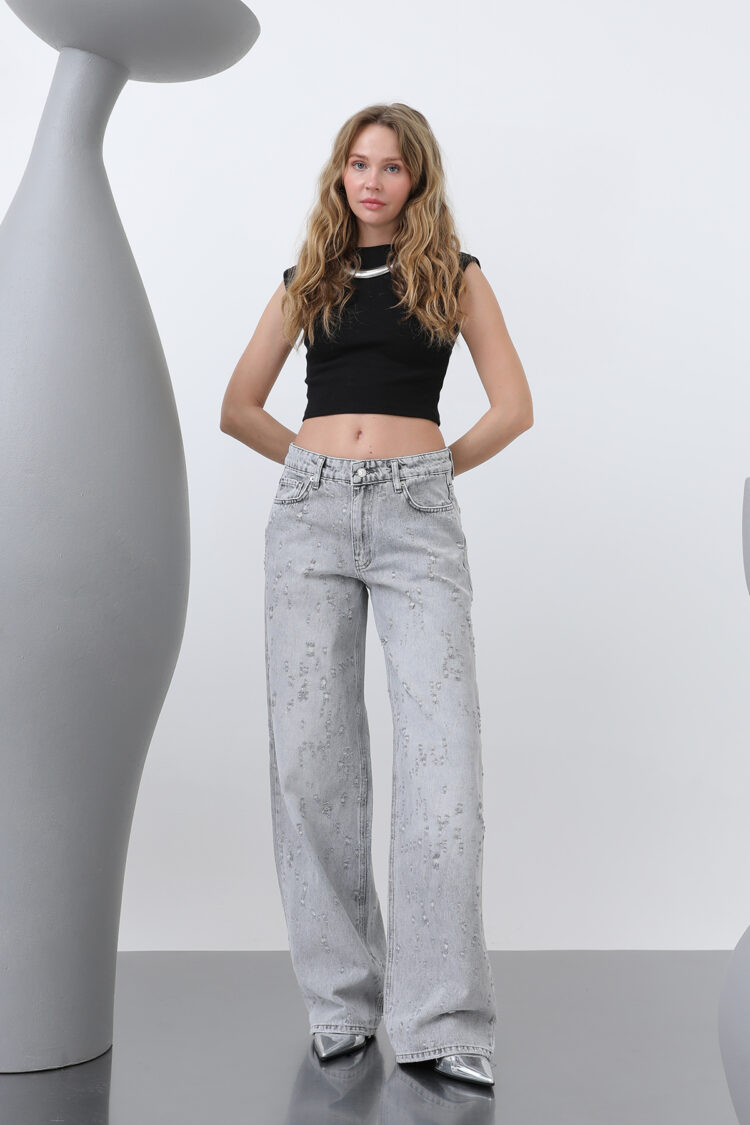 Women's Basic Loose Denim Pants - Brand: SOUL - Women & Kids, Baby Clothes Wholesale - TheBS Women
