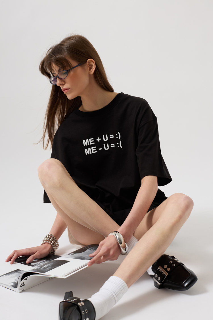 Embossed Printed T-Shirt - Brand: Black Fashion - Women & Kids, Baby Clothes Wholesale - TheBS Women