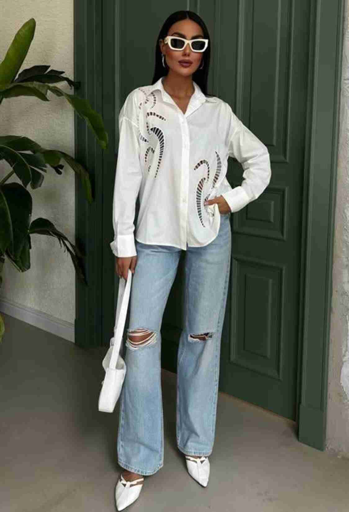 Brode Embroidered Shirt - Brand: Sobe Istanbul - Women & Kids, Baby Clothes Wholesale - TheBS Women