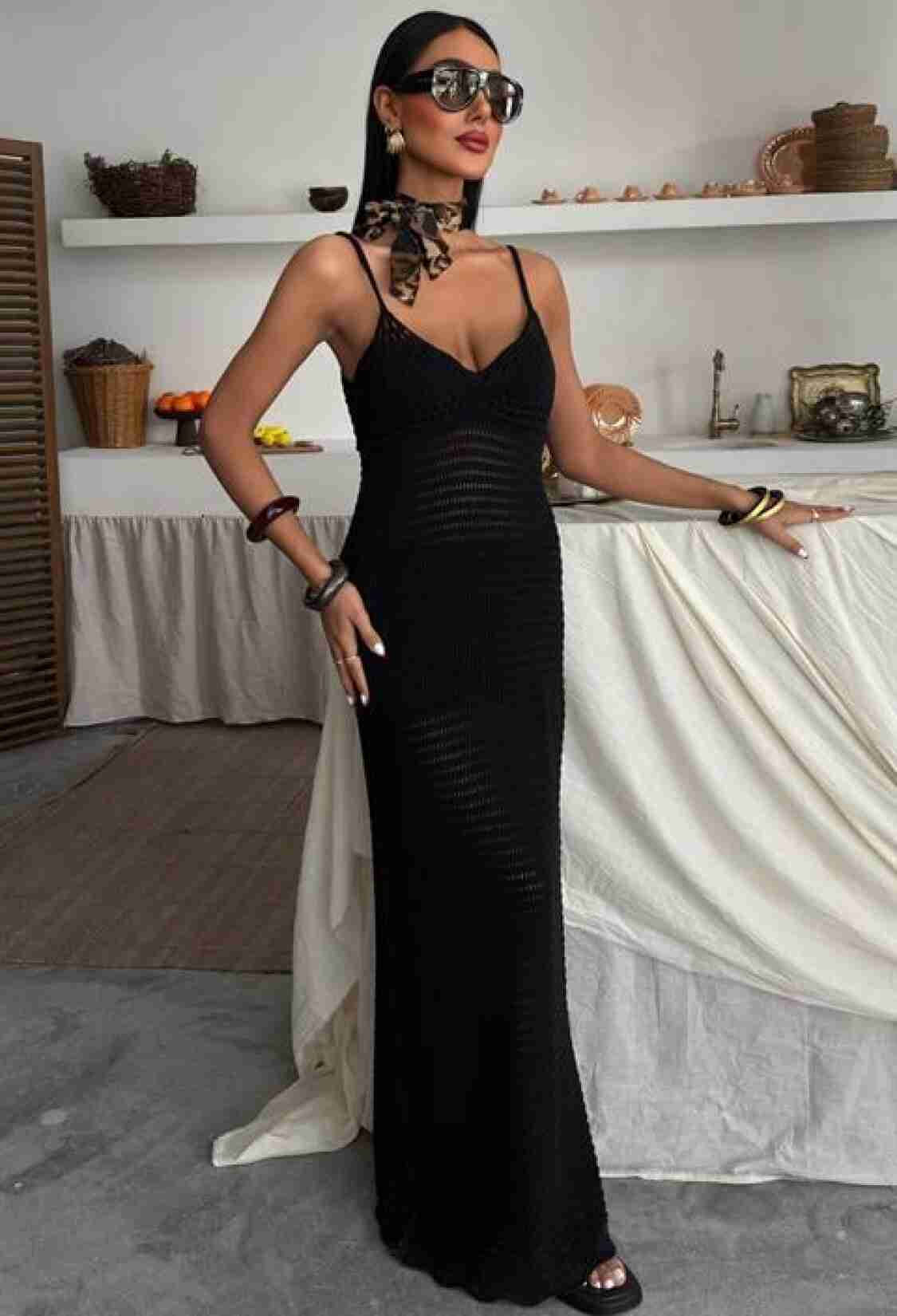 Strappy Openwork Dress - Brand: Sobe Istanbul - Women & Kids, Baby Clothes Wholesale - TheBS Women
