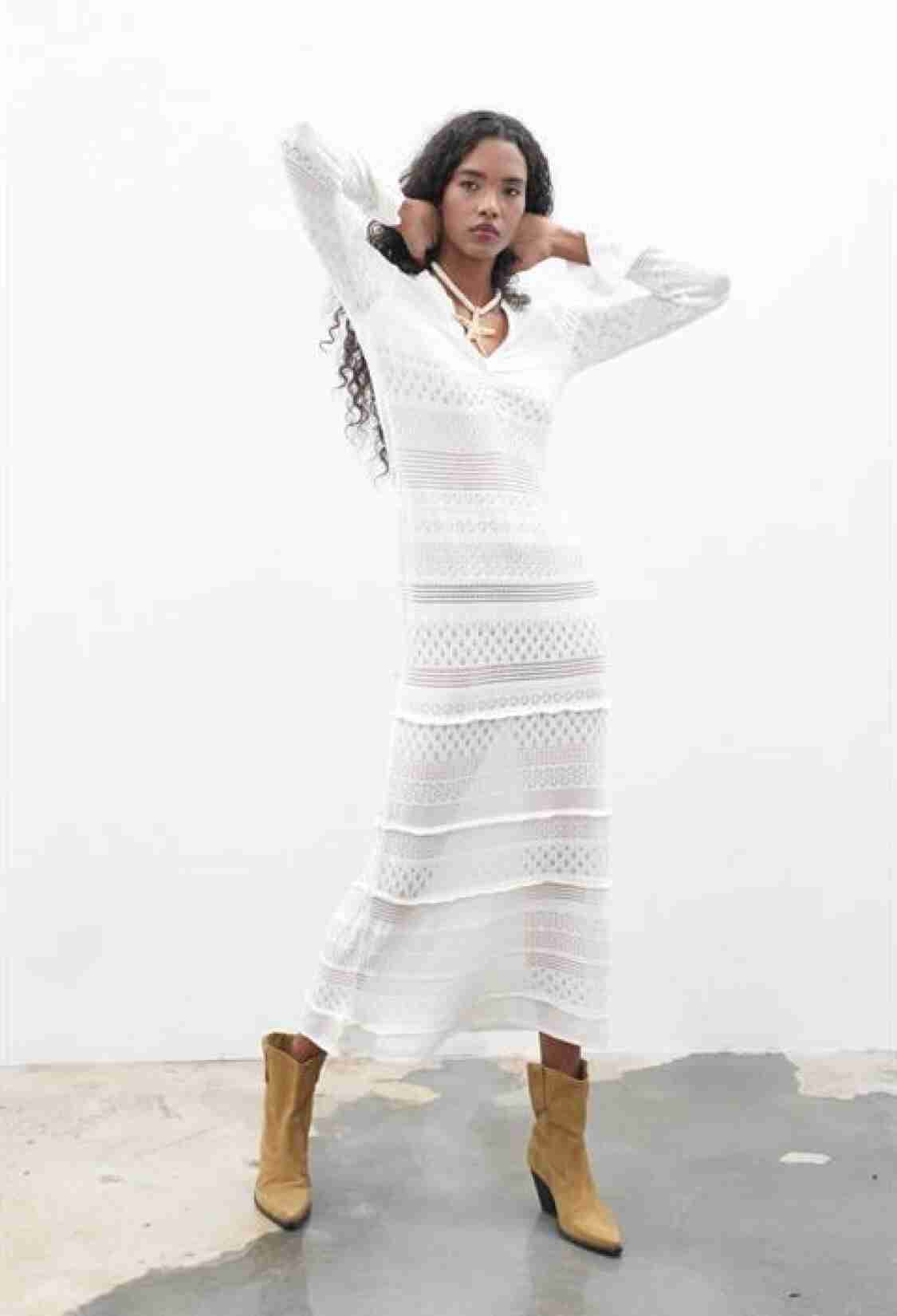 Long Knit Dress - Brand: Sobe Istanbul - Women & Kids, Baby Clothes Wholesale - TheBS Women