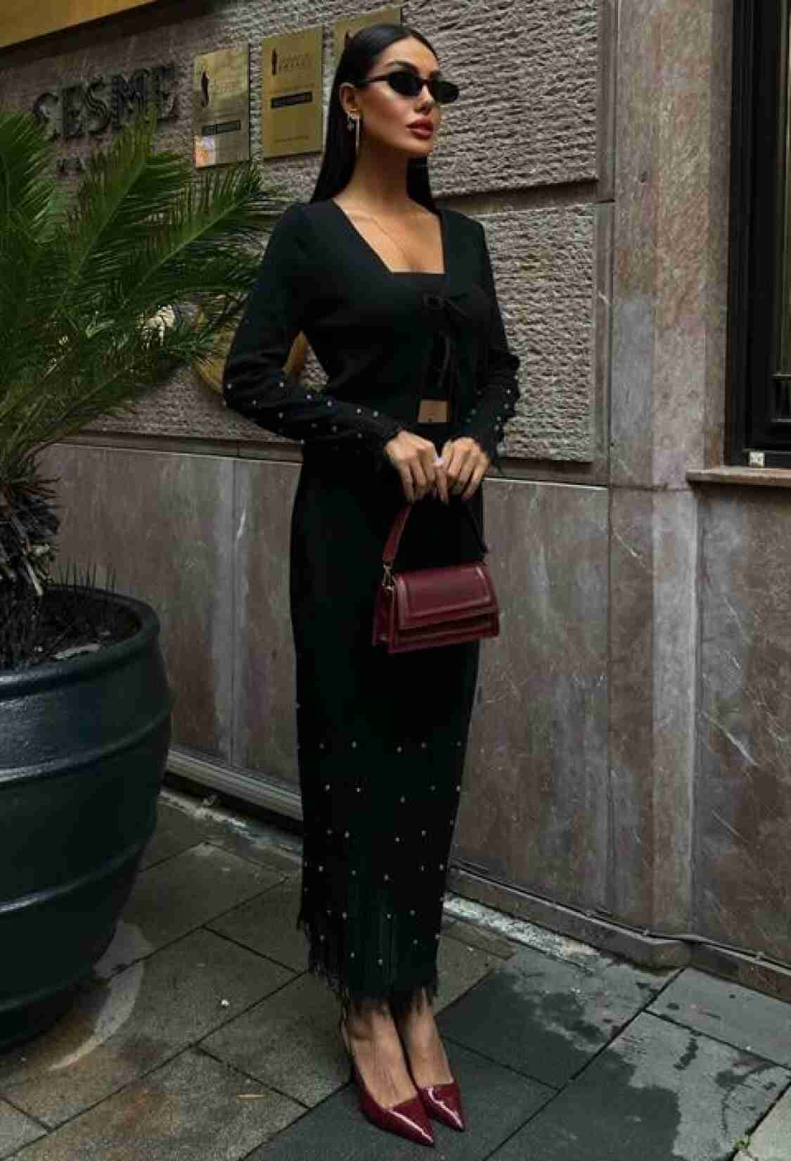 Knitwear Two Piece Suit - Brand: Sobe Istanbul - Women & Kids, Baby Clothes Wholesale - TheBS Women
