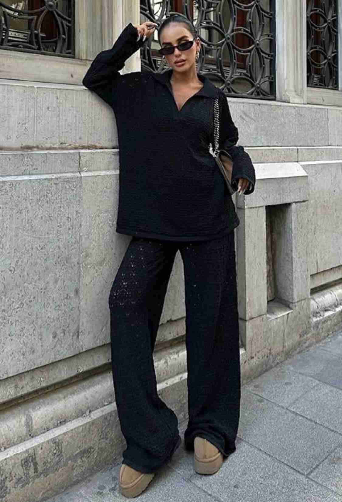 Knitwear Two Piece Suit - Brand: Sobe Istanbul - Women & Kids, Baby Clothes Wholesale - TheBS Women