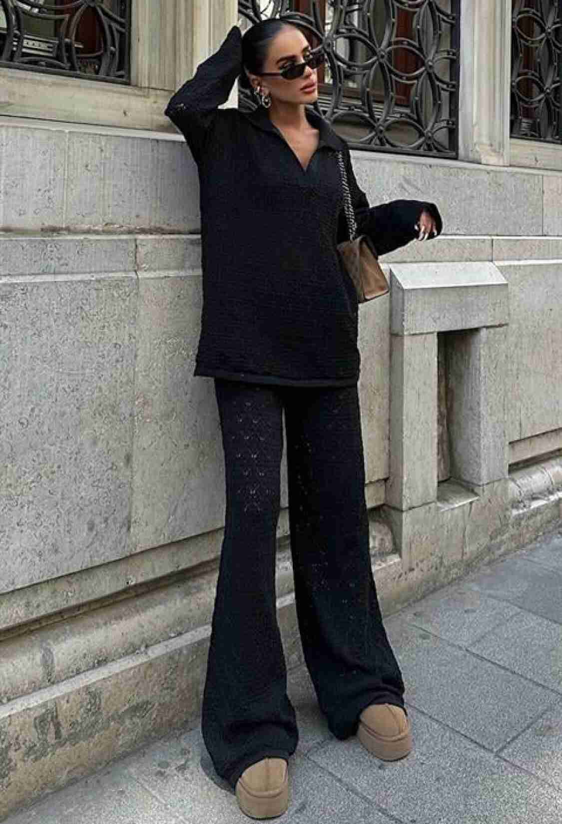 Knitwear Two Piece Suit - Brand: Sobe Istanbul - Women & Kids, Baby Clothes Wholesale - TheBS Women
