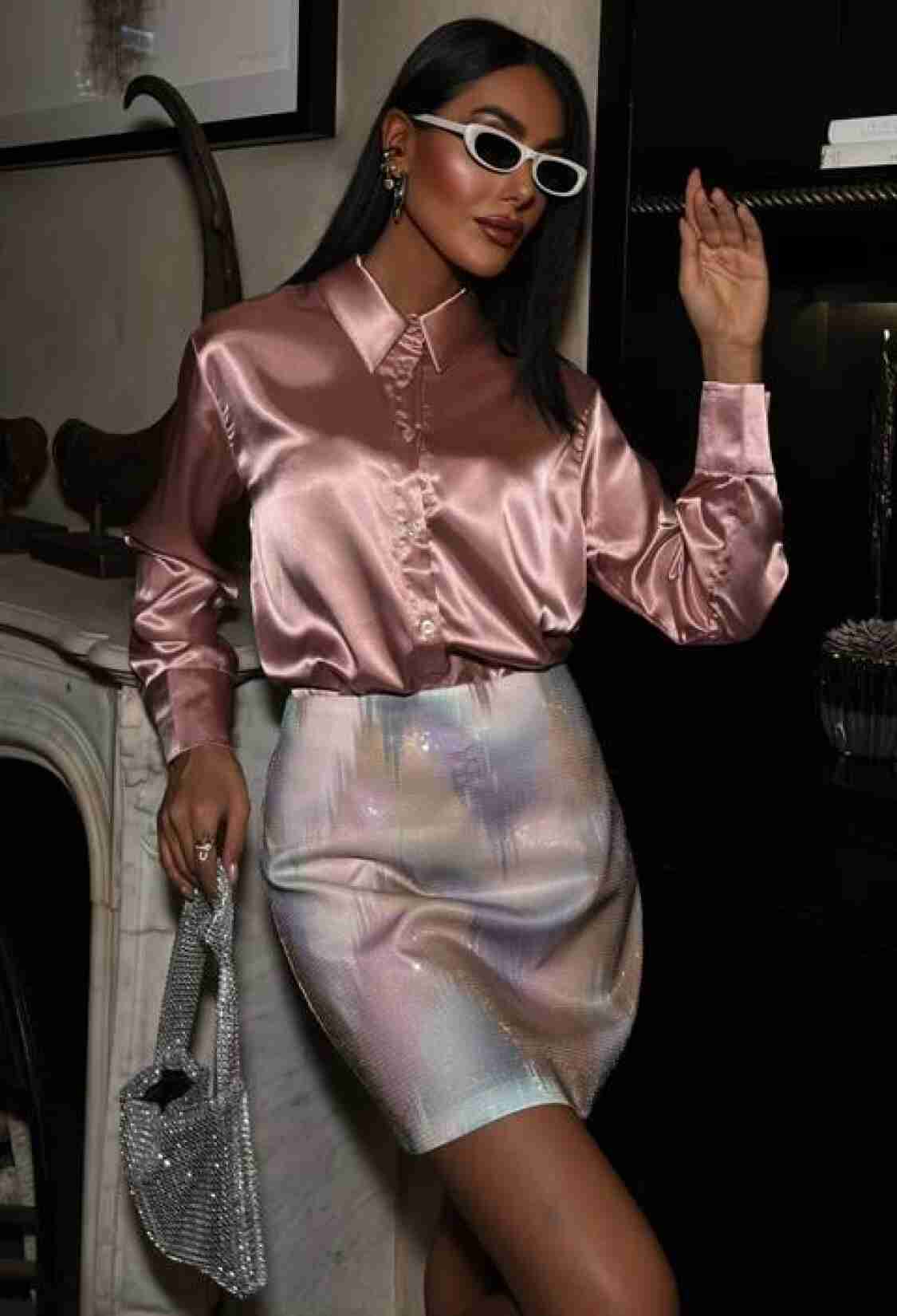 Premium Satin Shirt - Brand: Sobe Istanbul - Women & Kids, Baby Clothes Wholesale - TheBS Women