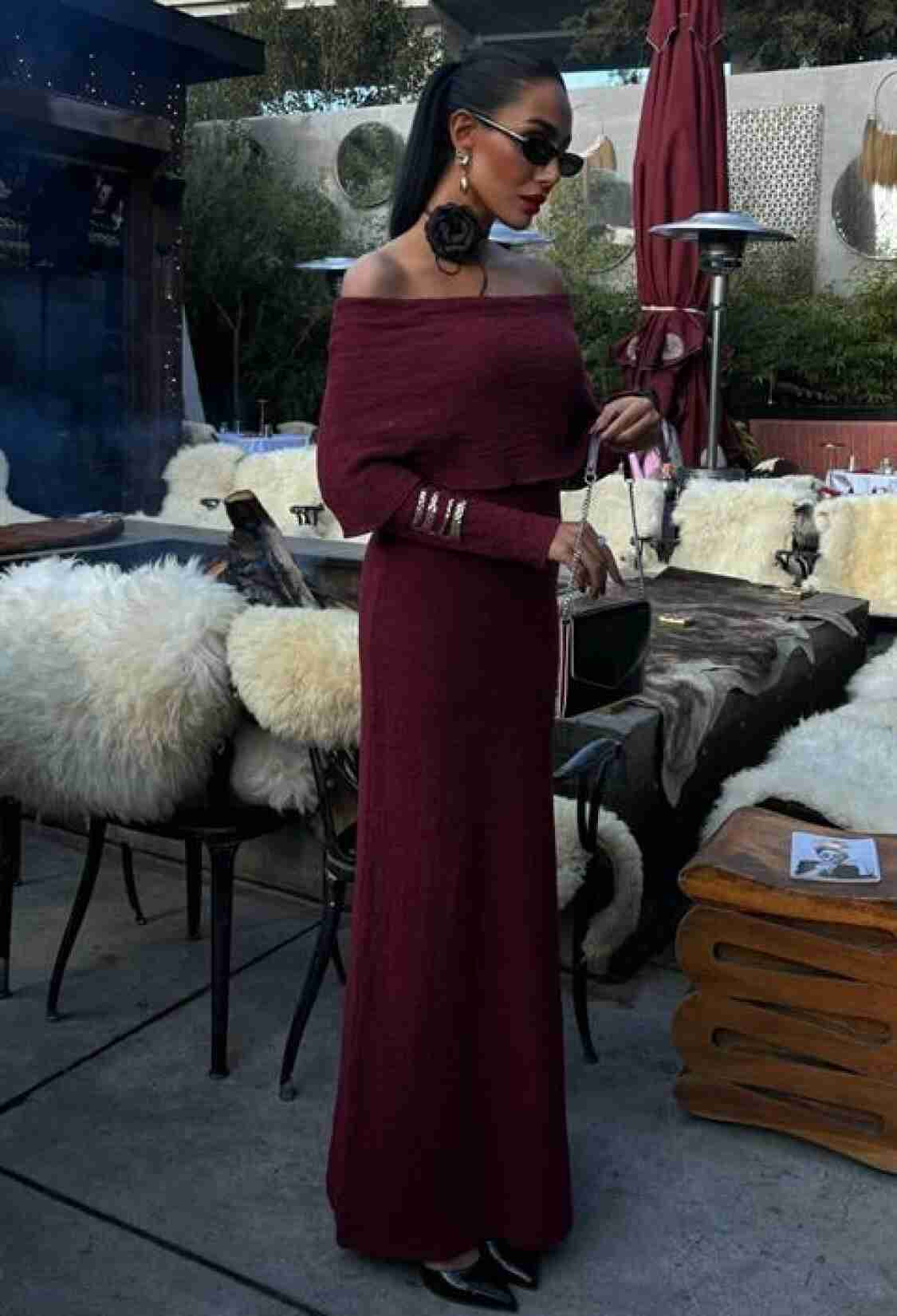 Madonna Collar Premium Dress - Brand: Sobe Istanbul - Women & Kids, Baby Clothes Wholesale - TheBS Women