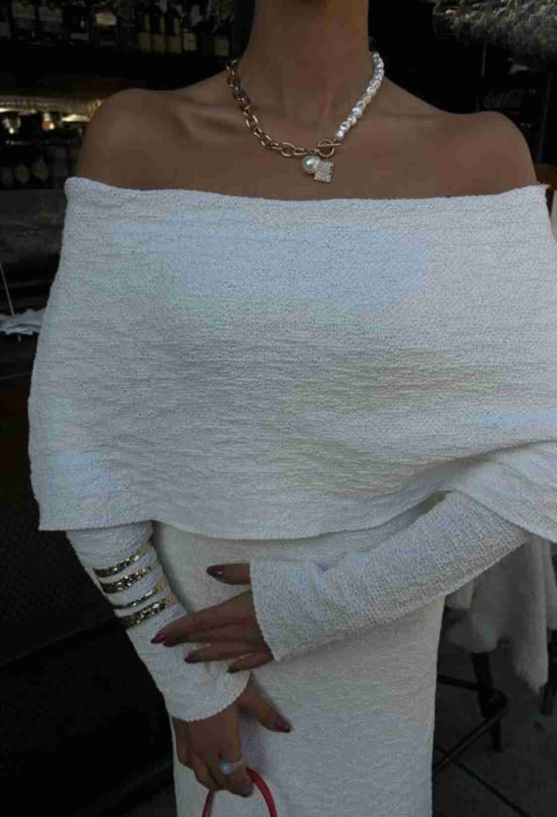 Madonna Collar Premium Dress - Brand: Sobe Istanbul - Women & Kids, Baby Clothes Wholesale - TheBS Women