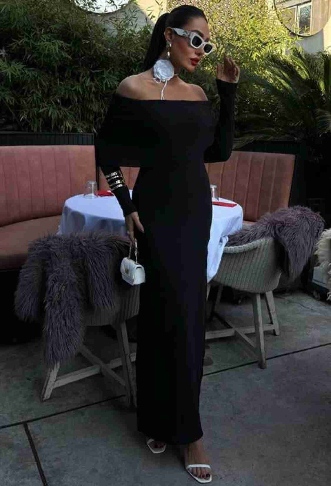 Madonna Collar Premium Dress - Brand: Sobe Istanbul - Women & Kids, Baby Clothes Wholesale - TheBS Women