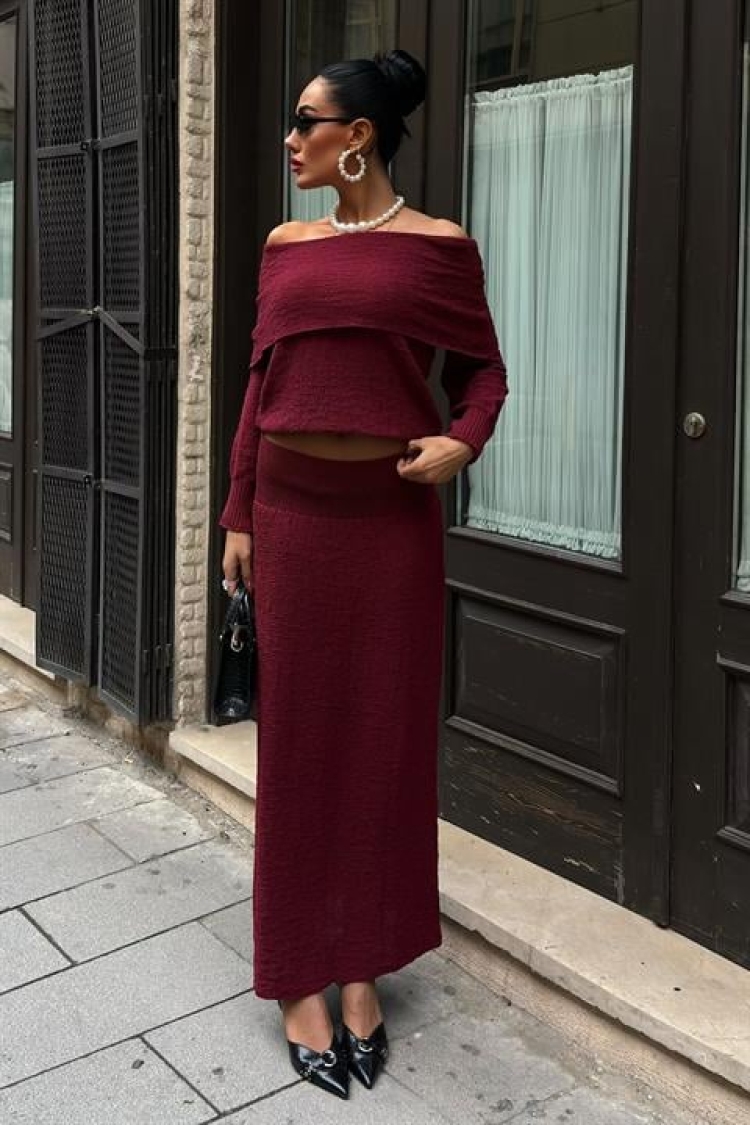 Madonna Collar Skirt Suit - Brand: Sobe Istanbul - Women & Kids, Baby Clothes Wholesale - TheBS Women