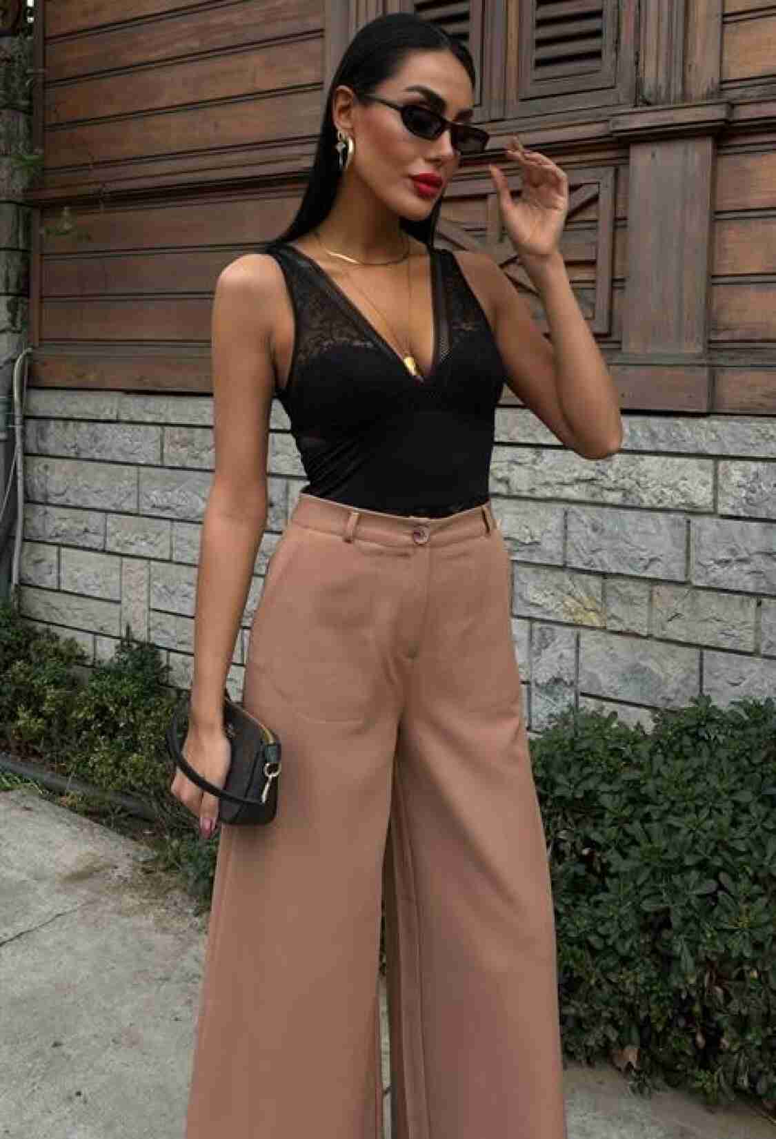 Wide Leg Palazzo Trousers - Brand: Sobe Istanbul - Women & Kids, Baby Clothes Wholesale - TheBS Women