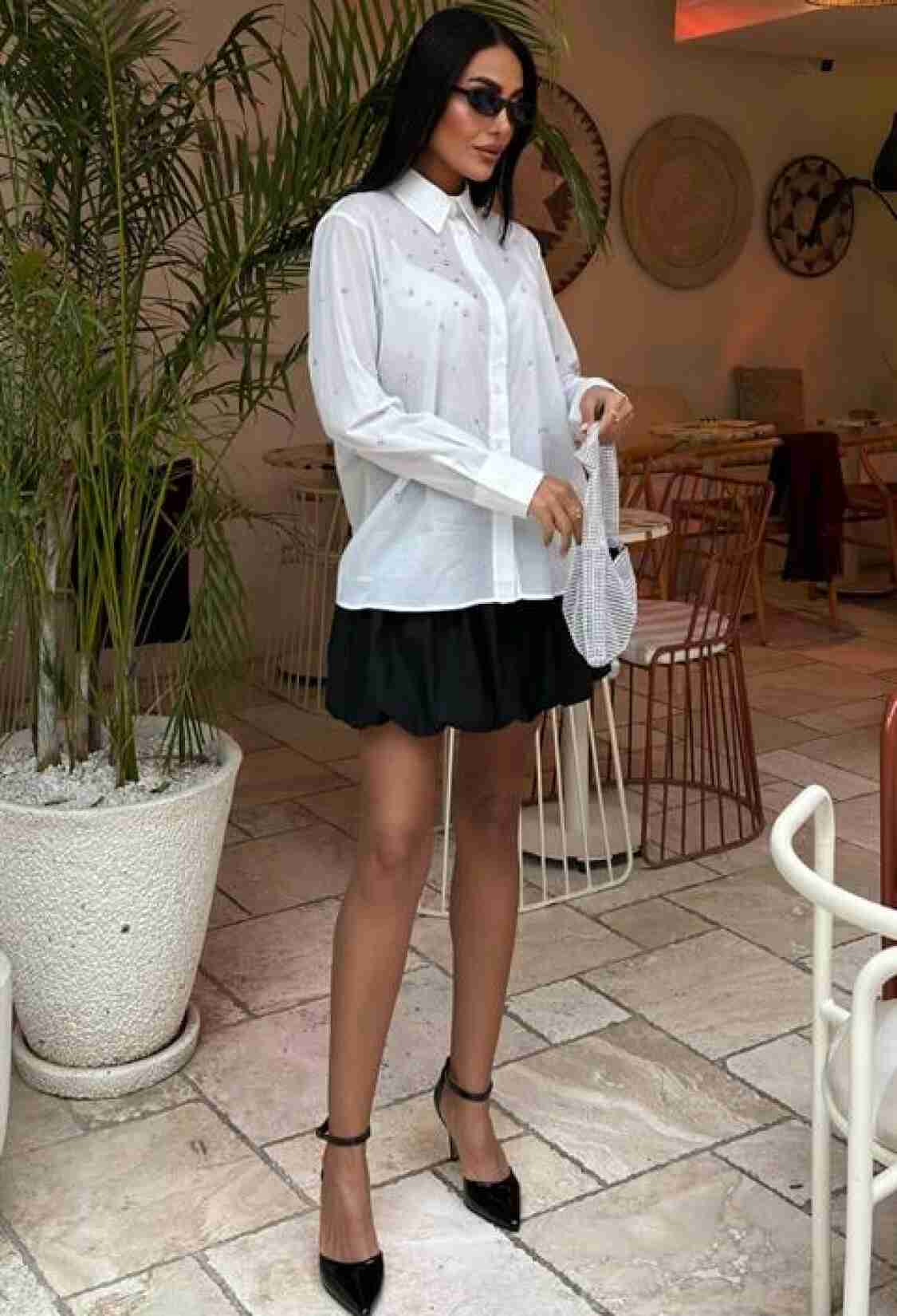 Stone Striped Voile Shirt - Brand: Sobe Istanbul - Women & Kids, Baby Clothes Wholesale - TheBS Women