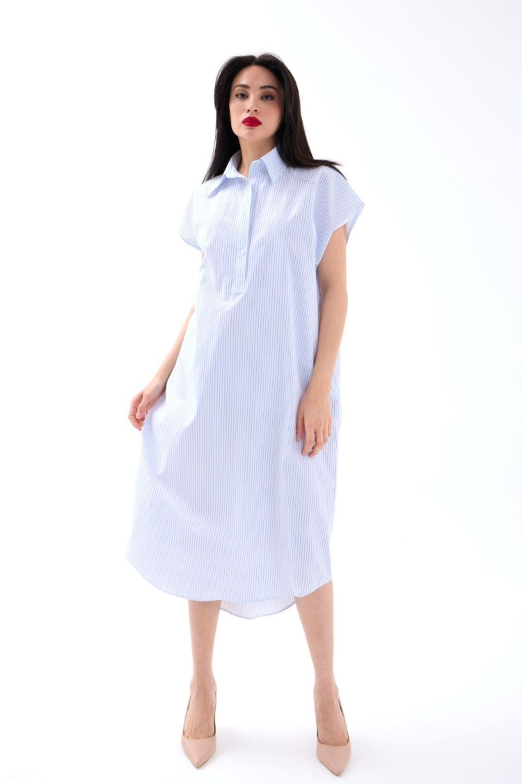 Dress - Mimı Striped - Brand: Fame - Women & Kids, Baby Clothes Wholesale - TheBS Women
