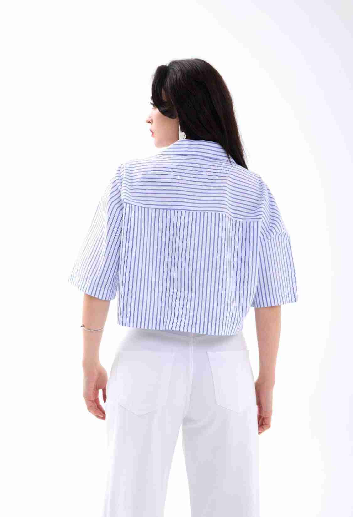 Shirt - WashingtonStriped - Brand: Fame - Women & Kids, Baby Clothes Wholesale - TheBS Women