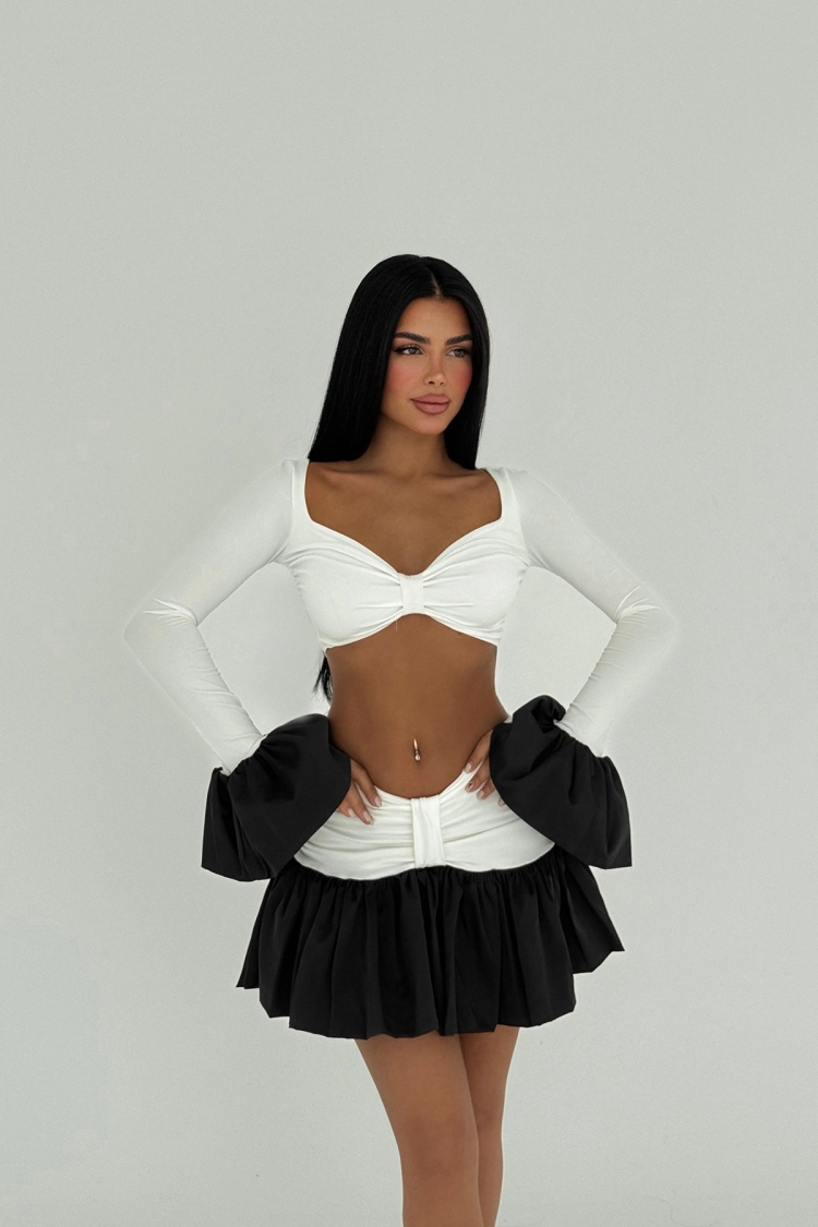 Two-Tone Skirt Suit - Brand: EYYO ATELIER - Women & Kids, Baby Clothes Wholesale - TheBS Women