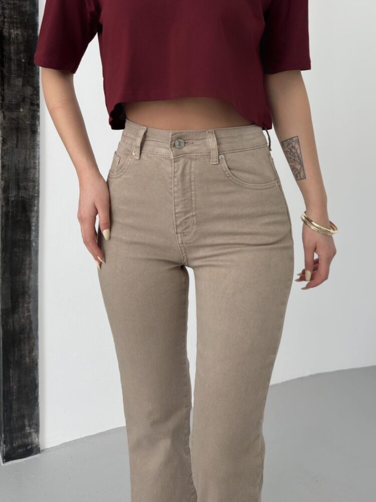 Women's High Waist Half Spanish Leg Jeans - Brand: LACARINO - Women & Kids, Baby Clothes Wholesale - TheBS Women