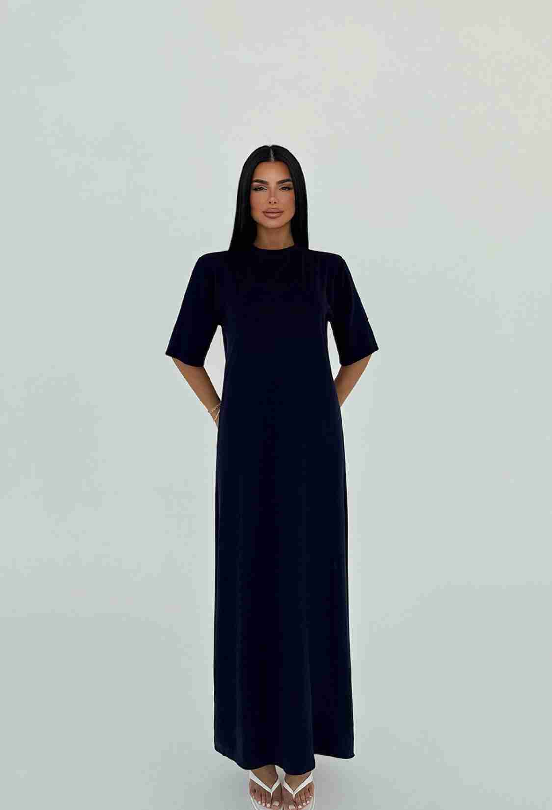 Basic Long Dress - Brand: EYYO ATELIER - Women & Kids, Baby Clothes Wholesale - TheBS Women