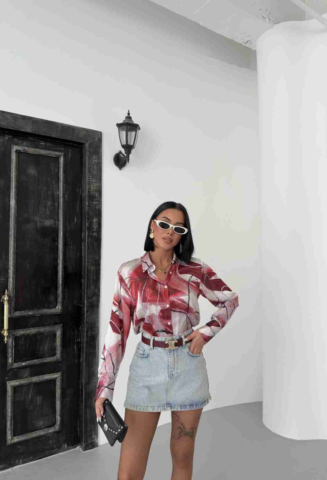 Ebru Pattern Shirt - Brand: My Fashion - Women & Kids, Baby Clothes Wholesale - TheBS Women