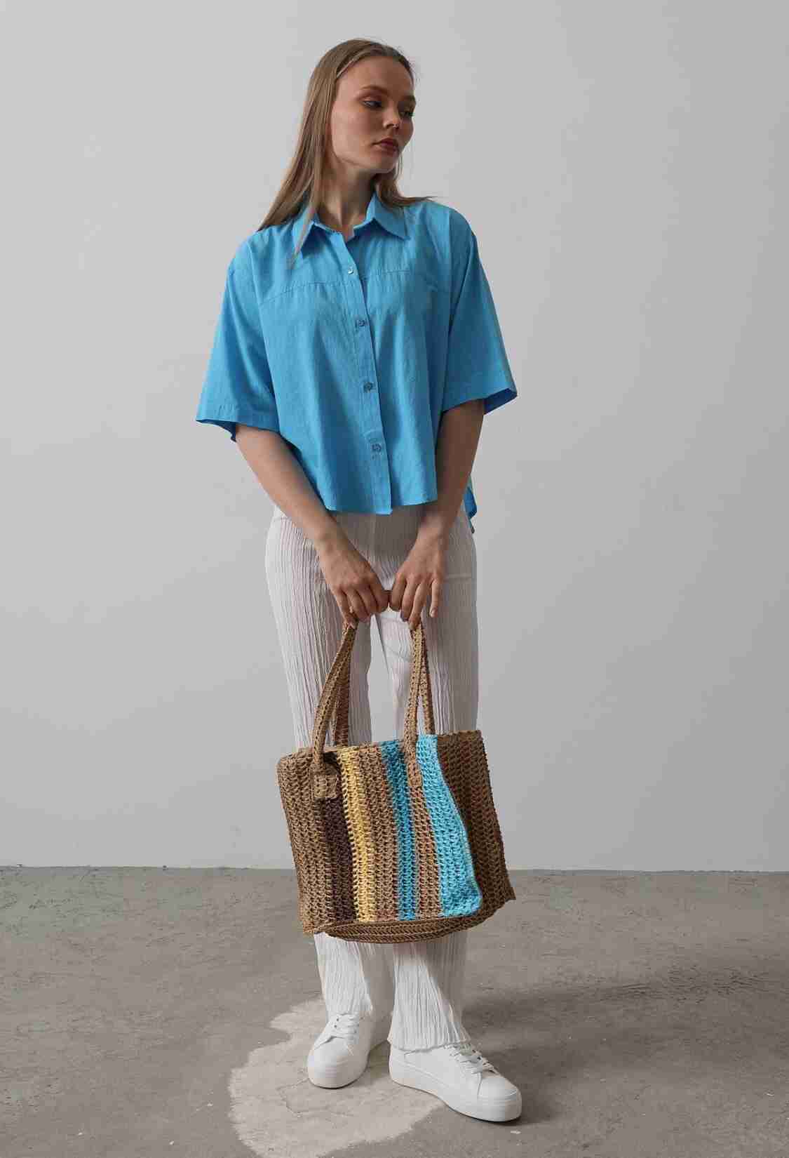 Half Sleeve Shirt - Brand: Reyon - Women & Kids, Baby Clothes Wholesale - TheBS Women