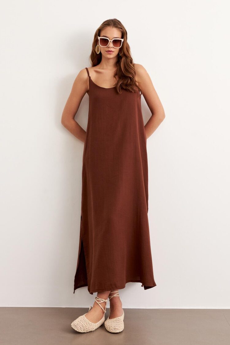 Hanger Adjustable Oversize Mueslin Dress - Brand: Levure - Women & Kids, Baby Clothes Wholesale - TheBS Women