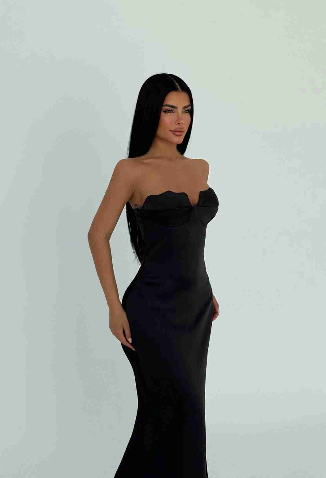 Galian Strapless Long Dress - Brand: EYYO ATELIER - Women & Kids, Baby Clothes Wholesale - TheBS Women