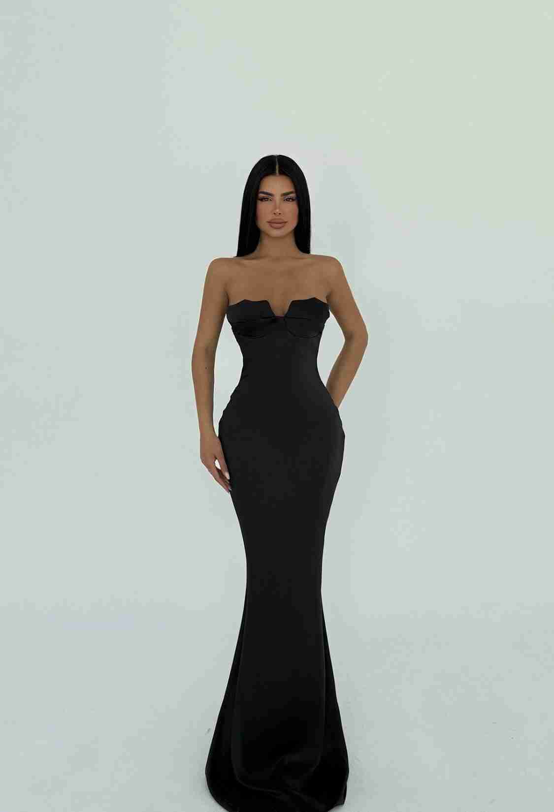 Galian Strapless Long Dress - Brand: EYYO ATELIER - Women & Kids, Baby Clothes Wholesale - TheBS Women