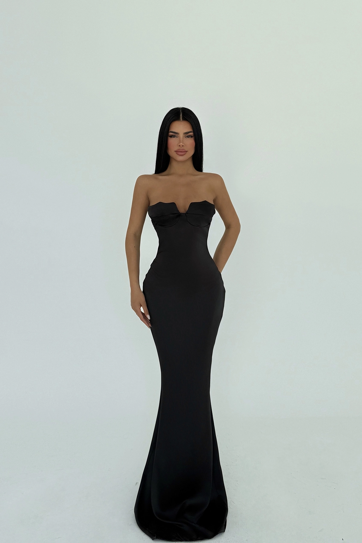 Galian Strapless Long Dress - Brand: EYYO ATELIER - Women & Kids, Baby Clothes Wholesale - TheBS Women