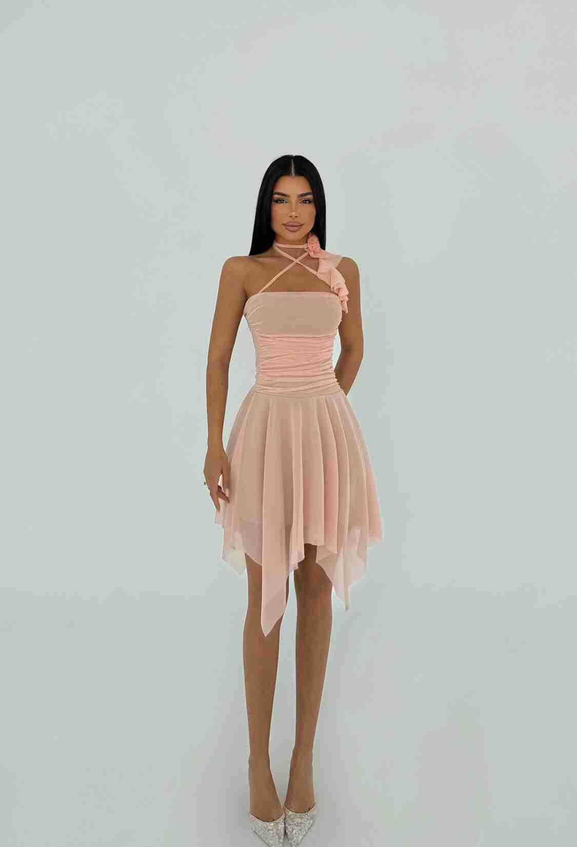 Powder Delilah Mini Tulle Dress - Brand: EYYO ATELIER - Women & Kids, Baby Clothes Wholesale - TheBS Women
