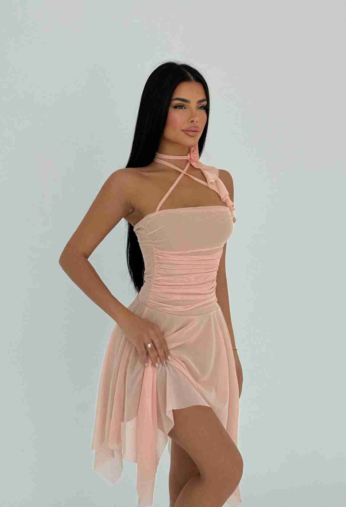 Powder Delilah Mini Tulle Dress - Brand: EYYO ATELIER - Women & Kids, Baby Clothes Wholesale - TheBS Women