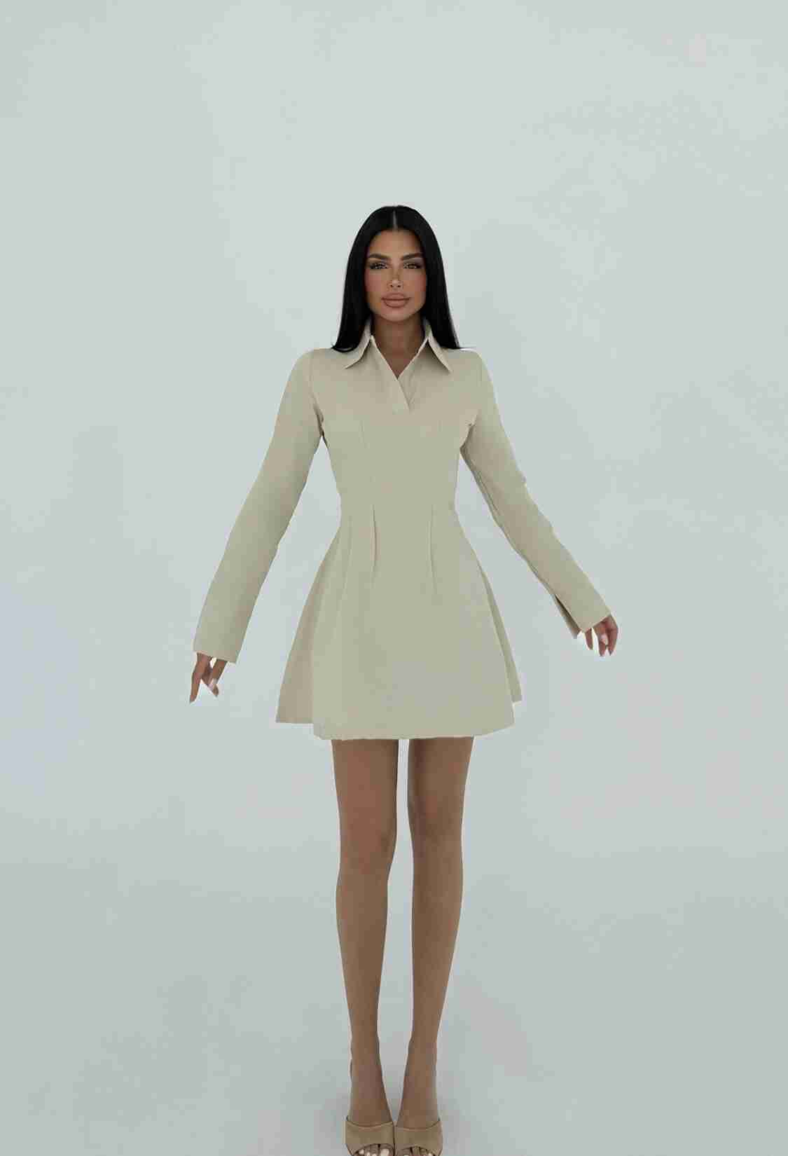 Herda Flared Dress - Brand: EYYO ATELIER - Women & Kids, Baby Clothes Wholesale - TheBS Women