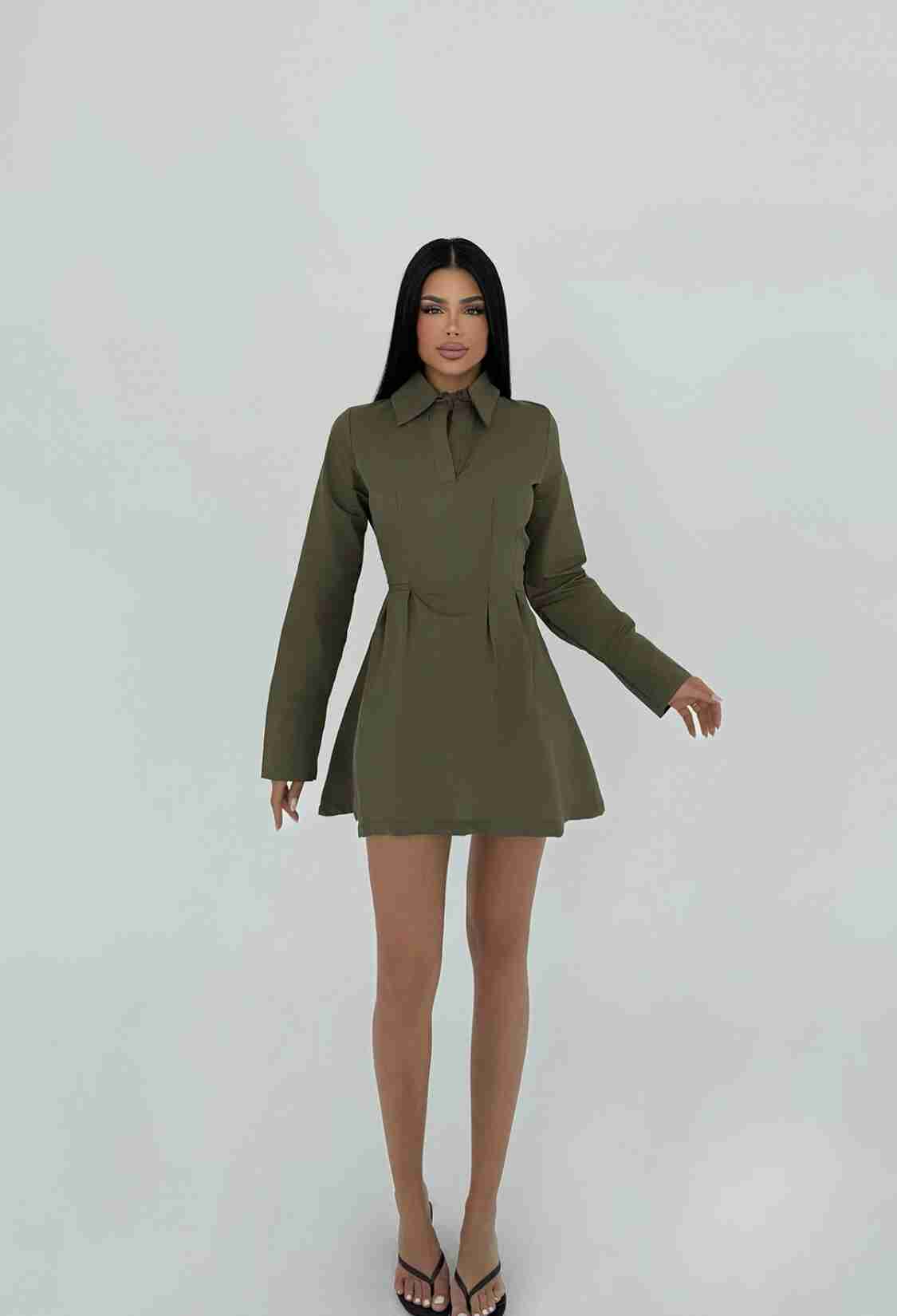 Herda Flared Dress - Brand: EYYO ATELIER - Women & Kids, Baby Clothes Wholesale - TheBS Women