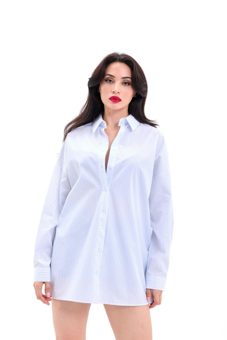 Shirt - Naples Striped - Brand: Fame - Women & Kids, Baby Clothes Wholesale - TheBS Women