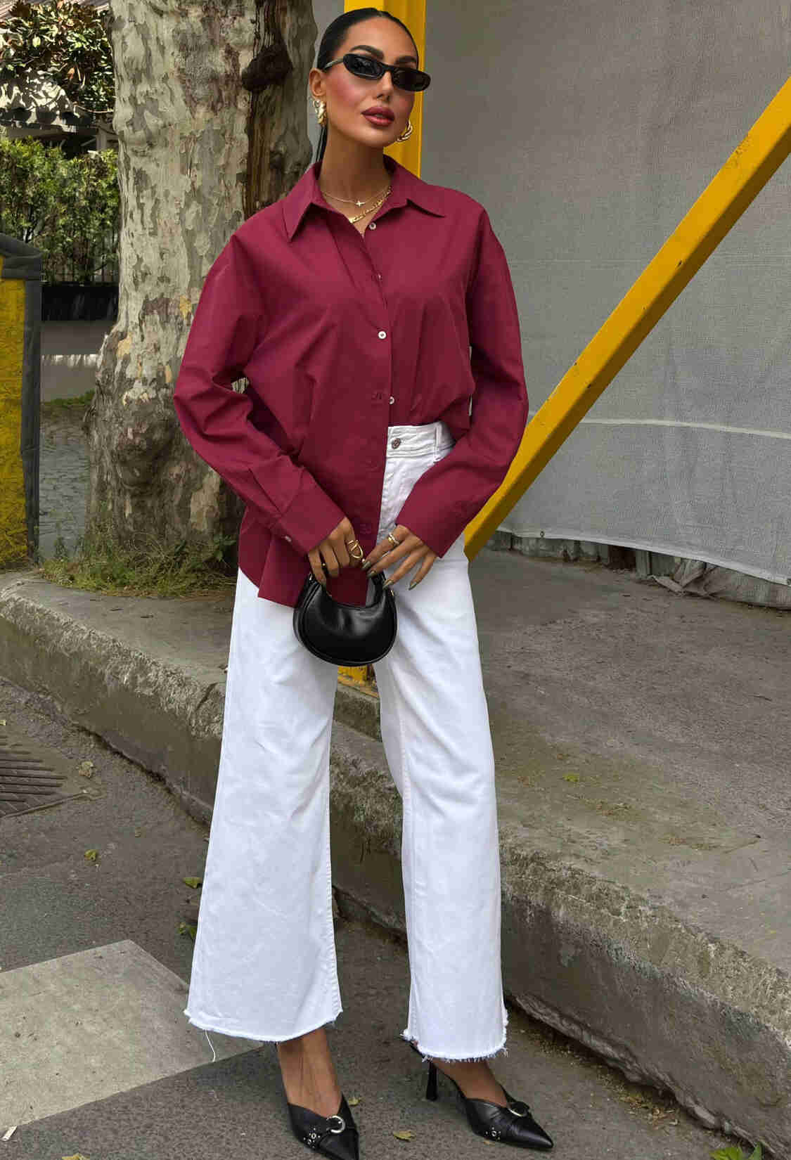Classic Oversized Poplin Shirt - Brand: Sobe Istanbul - Women & Kids, Baby Clothes Wholesale - TheBS Women