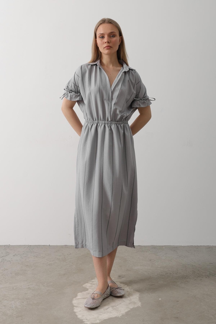 Elastic Waist Dress - Brand: Reyon - Women & Kids, Baby Clothes Wholesale - TheBS Women