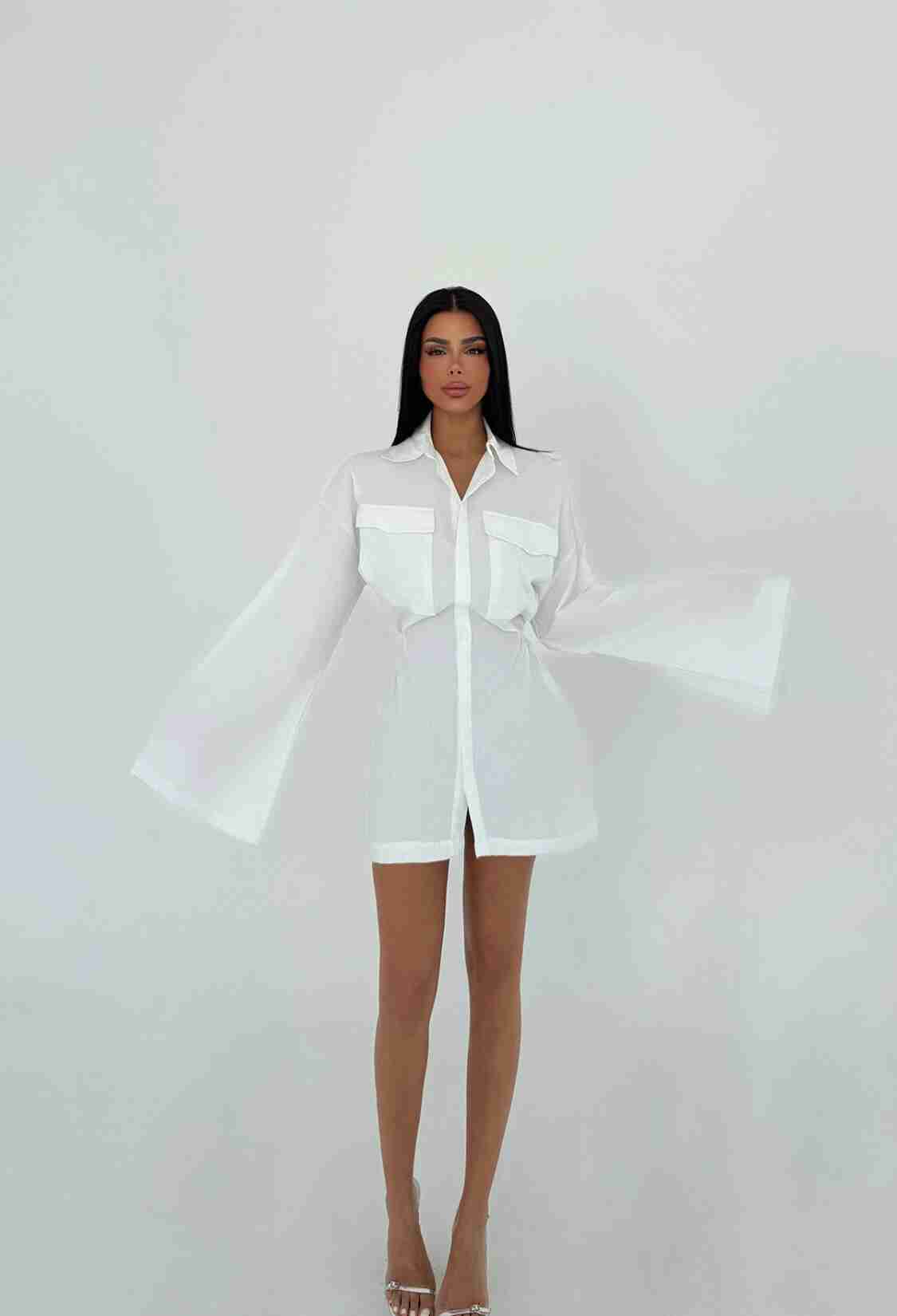 Shirt Collar Dress - Brand: EYYO ATELIER - Women & Kids, Baby Clothes Wholesale - TheBS Women