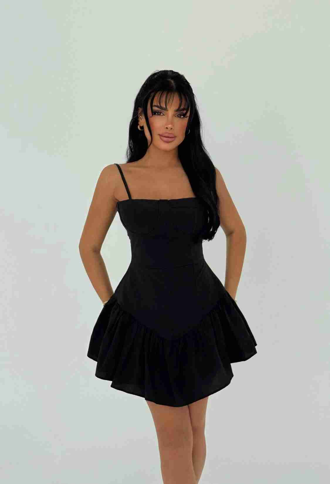 Strap Mini Dress - Brand: EYYO ATELIER - Women & Kids, Baby Clothes Wholesale - TheBS Women