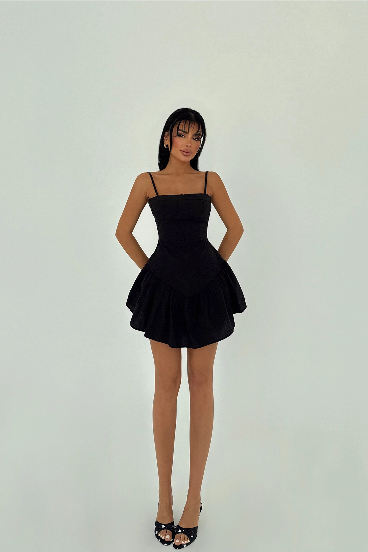 Strap Mini Dress - Brand: EYYO ATELIER - Women & Kids, Baby Clothes Wholesale - TheBS Women