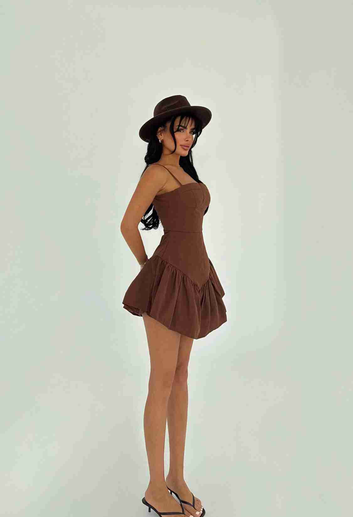 Strap Mini Dress - Brand: EYYO ATELIER - Women & Kids, Baby Clothes Wholesale - TheBS Women