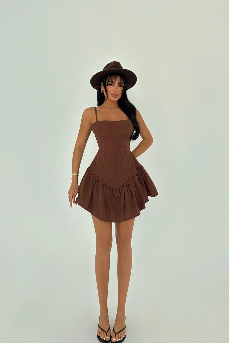 Strap Mini Dress - Brand: EYYO ATELIER - Women & Kids, Baby Clothes Wholesale - TheBS Women
