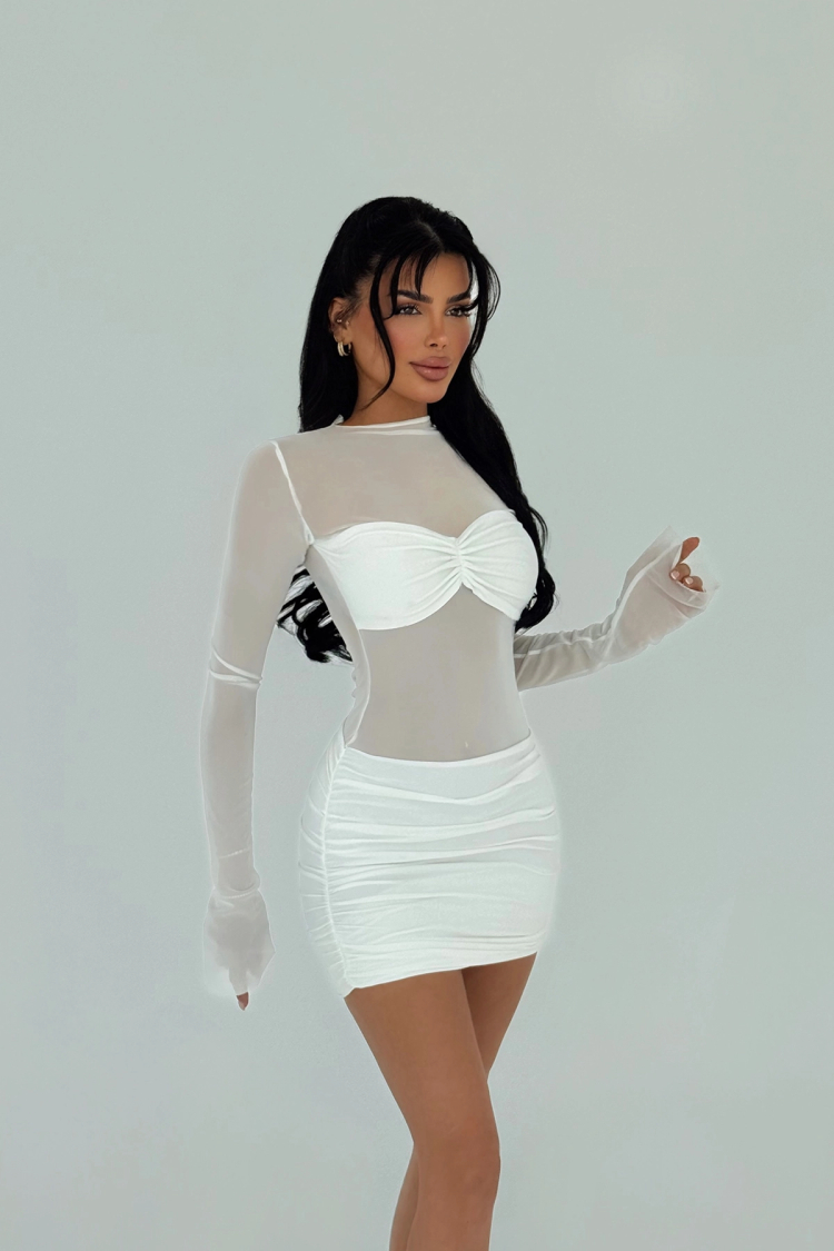 Transparent Mini Dress - Brand: EYYO ATELIER - Women & Kids, Baby Clothes Wholesale - TheBS Women